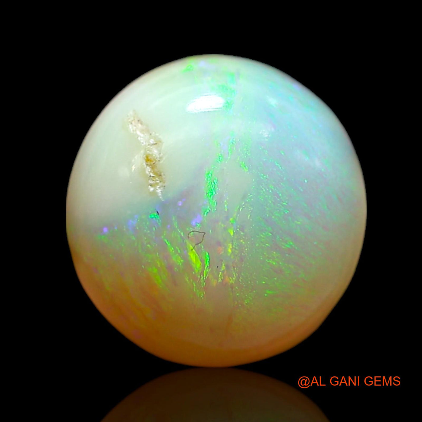 9.00 Cts Natural Australian Fire Opal Loose Gemstone Fancy Cabochon 14x10x10 mm AE-999