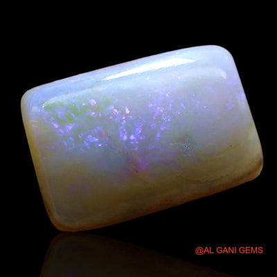 3.00 Cts Unheated Australian Fire Opal Loose Gemstone Square Cabochon Natural 13x8x4 mm AE-99