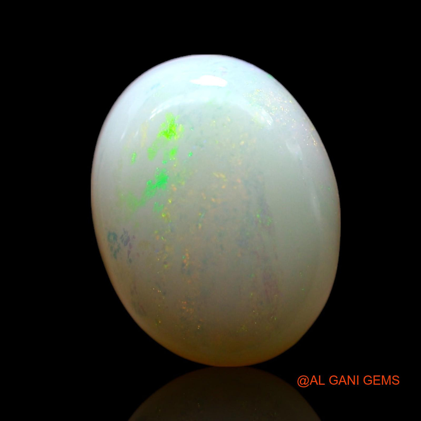 2.00 Cts Natural Australian Fire Opal Oval Cabochon Loose Gemstone For Jewelry 10x8x3 mm AF-1000