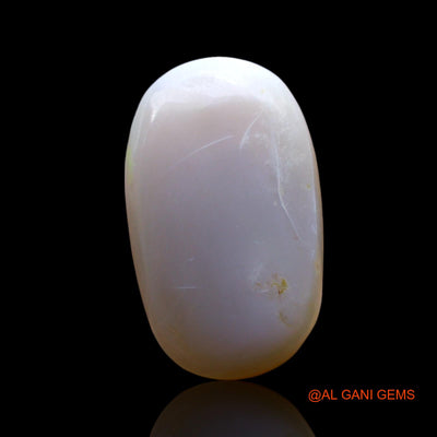 Natural Fire Opal Gemstone 6.00 Cts Loose Oval Cabochon From Australia 15x10x5 mm AF-101