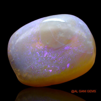 9.00 Cts Natural Australian Fire Opal Oval Cabochon Loose Gemstone For Jewelry 16x12x6 mm AF-102