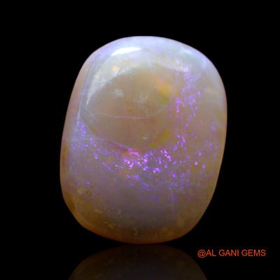9.00 Cts Natural Australian Fire Opal Oval Cabochon Loose Gemstone For Jewelry 16x12x6 mm AF-102