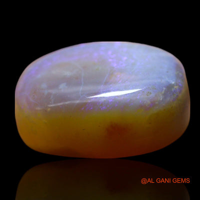 9.00 Cts Natural Australian Fire Opal Oval Cabochon Loose Gemstone For Jewelry 16x12x6 mm AF-102