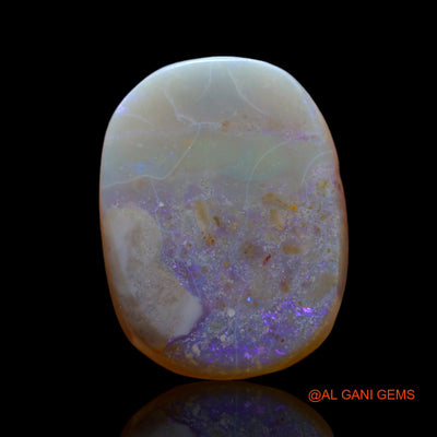 9.00 Cts Natural Australian Fire Opal Oval Cabochon Loose Gemstone For Jewelry 16x12x6 mm AF-102