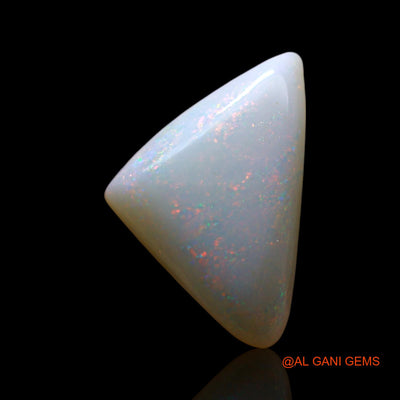 4.00 Cts Natural Australian Fire Opal Loose Gemstone Trillion Cabochon 16x10x4 mm AF-114