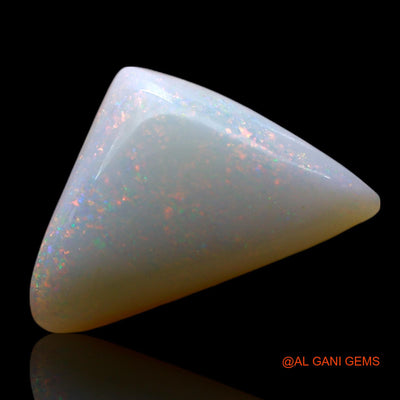 4.00 Cts Natural Australian Fire Opal Loose Gemstone Trillion Cabochon 16x10x4 mm AF-114