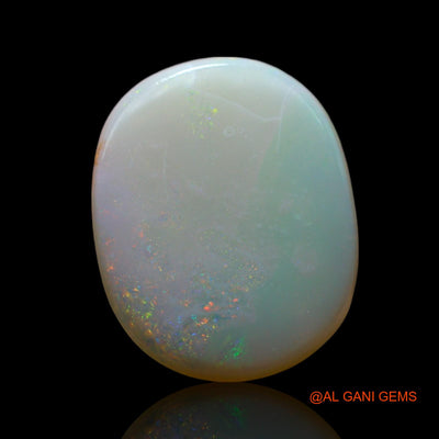 3.00 Cts Natural Australian Fire Opal Loose Gemstone Oval Cabochon 16x12x2 mm AF-122