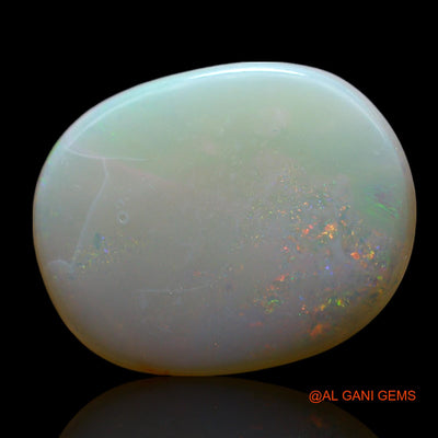 3.00 Cts Natural Australian Fire Opal Loose Gemstone Oval Cabochon 16x12x2 mm AF-122