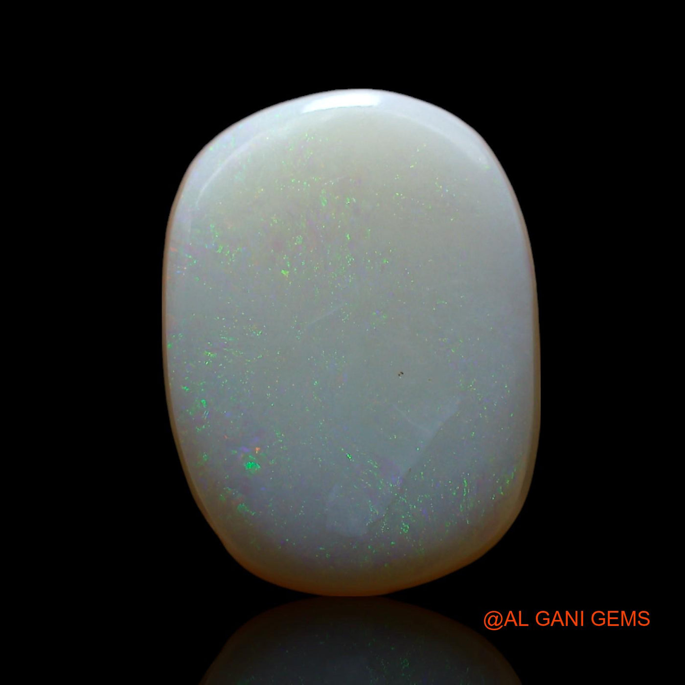 Natural Fire Opal Gemstone 4.00 Cts Loose Oval Cabochon From Australia 14x11x3 mm AF-123
