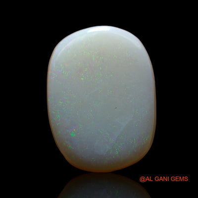 Natural Fire Opal Gemstone 4.00 Cts Loose Oval Cabochon From Australia 14x11x3 mm AF-123