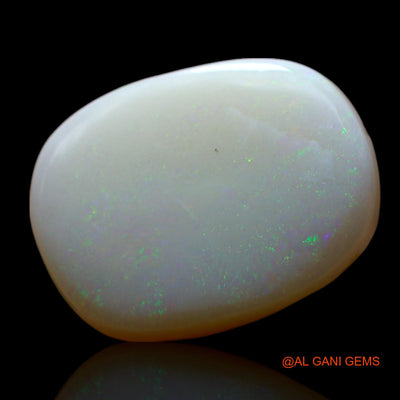 Natural Fire Opal Gemstone 4.00 Cts Loose Oval Cabochon From Australia 14x11x3 mm AF-123