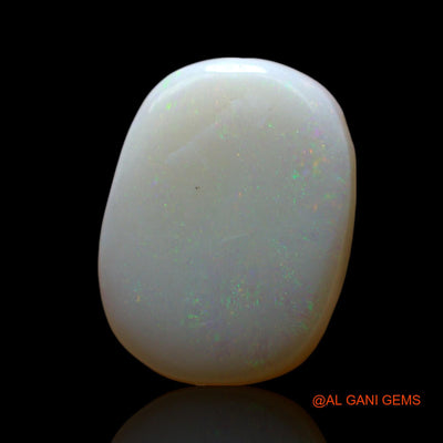 Natural Fire Opal Gemstone 4.00 Cts Loose Oval Cabochon From Australia 14x11x3 mm AF-123