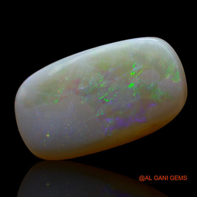 4.00 Cts Unheated Australian Fire Opal Loose Gemstone Oval Cabochon Natural 17x9x3 mm AF-126