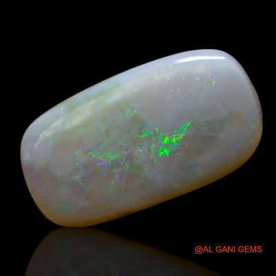 4.00 Cts Unheated Australian Fire Opal Loose Gemstone Oval Cabochon Natural 17x9x3 mm AF-126