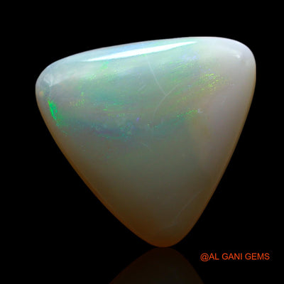 5.00 Cts Natural Australian Fire Opal Loose Gemstone Trillion Cabochon 13x13x4 mm AF-127