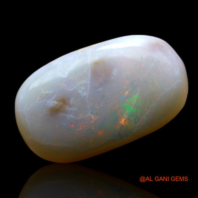 Natural Fire Opal Gemstone 5.00 Cts Loose Oval Cabochon From Australia 16x9x4 mm AF-128