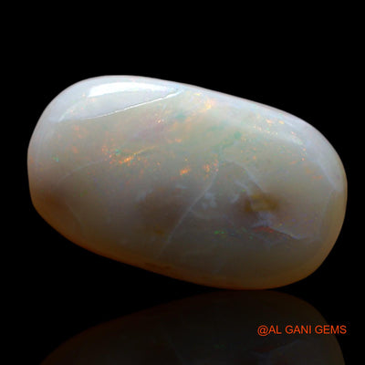 Natural Fire Opal Gemstone 5.00 Cts Loose Oval Cabochon From Australia 16x9x4 mm AF-128