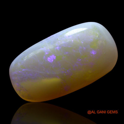 Natural Untreated Fire Opal Loose Gemstone Oval Cabochon From Australia 3.00 Cts 16x9x3 mm AF-129