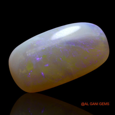 Natural Untreated Fire Opal Loose Gemstone Oval Cabochon From Australia 3.00 Cts 16x9x3 mm AF-129