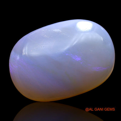 Natural Untreated Fire Opal Loose Gemstone Oval Cabochon From Australia 13.00 Cts 22x15x5 mm AF-12