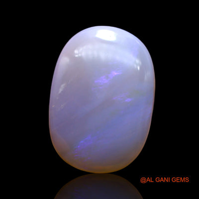 Natural Untreated Fire Opal Loose Gemstone Oval Cabochon From Australia 13.00 Cts 22x15x5 mm AF-12