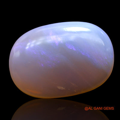 Natural Untreated Fire Opal Loose Gemstone Oval Cabochon From Australia 13.00 Cts 22x15x5 mm AF-12