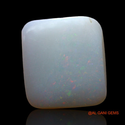 Natural Untreated Fire Opal Loose Gemstone Square Cabochon From Australia 3.00 Cts 12x11x3 mm AF-130
