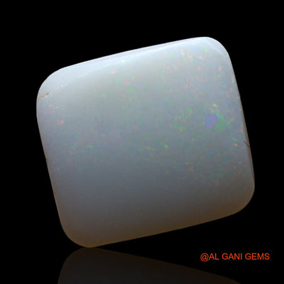 Natural Untreated Fire Opal Loose Gemstone Square Cabochon From Australia 3.00 Cts 12x11x3 mm AF-130