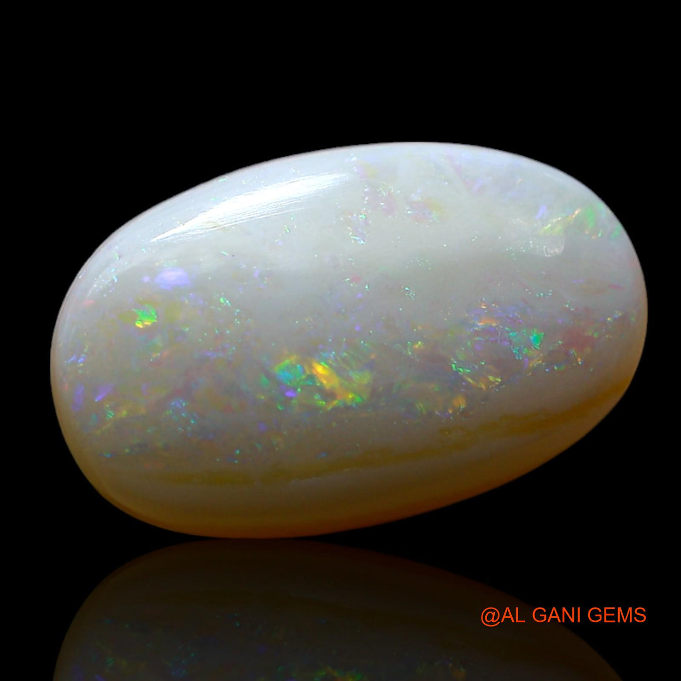 5.00 Cts Natural Australian Fire Opal Loose Gemstone Oval Cabochon 16x10x4 mm AF-134