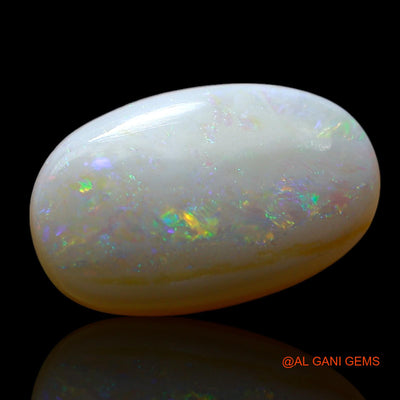5.00 Cts Natural Australian Fire Opal Loose Gemstone Oval Cabochon 16x10x4 mm AF-134