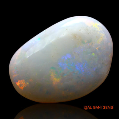 4.00 Cts Natural Australian Fire Opal Loose Gemstone Fancy Cabochon 15x10x4 mm AF-135