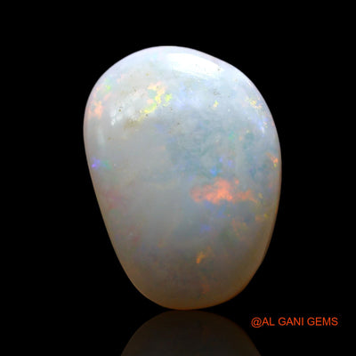 4.00 Cts Natural Australian Fire Opal Loose Gemstone Fancy Cabochon 15x10x4 mm AF-135