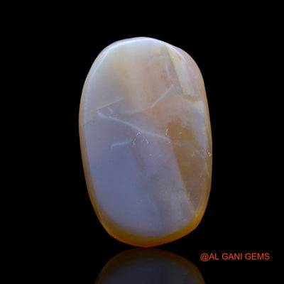 6.00 Cts Natural Australian Fire Opal Loose Gemstone Oval Cabochon 15x9x5 mm AF-141