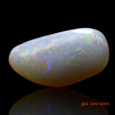 4.00 Cts Unheated Australian Fire Opal Loose Gemstone Fancy Cabochon Natural 16x8x4 mm AF-142