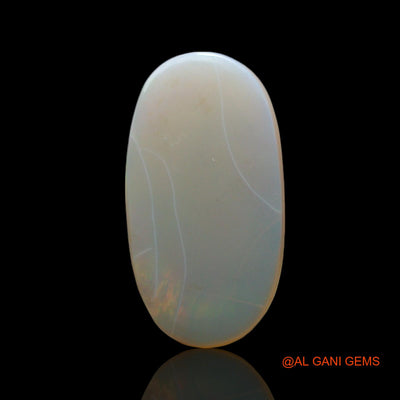 Natural Untreated Fire Opal Loose Gemstone Oval Cabochon From Australia 2.00 Cts 16x9x2 mm AF-144