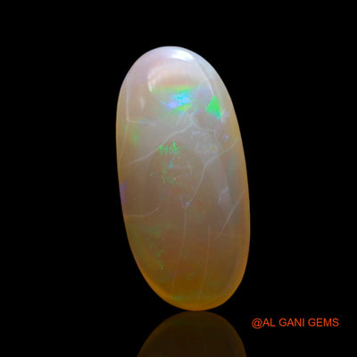 4.00 Cts Natural Australian Fire Opal Oval Cabochon Loose Gemstone For Jewelry 16x8x4 mm AF-145
