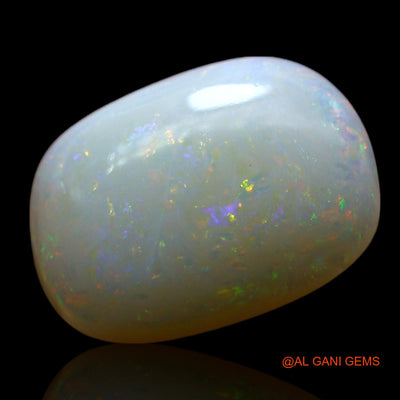 3.00 Cts Unheated Australian Fire Opal Loose Gemstone Oval Cabochon Natural 14x10x3 mm AF-150