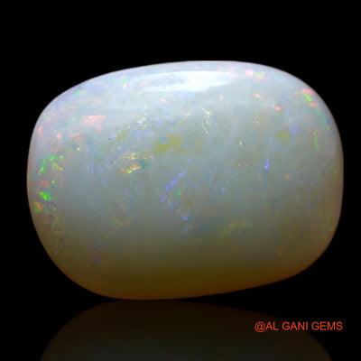 3.00 Cts Unheated Australian Fire Opal Loose Gemstone Oval Cabochon Natural 14x10x3 mm AF-150