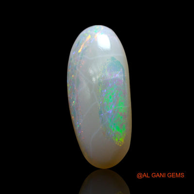 3.00 Cts Natural Australian Fire Opal Loose Gemstone Oval Cabochon 17x7x4 mm AF-153