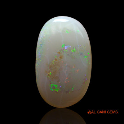 3.00 Cts Unheated Australian Fire Opal Loose Gemstone Oval Cabochon Natural 14x9x3 mm AF-154