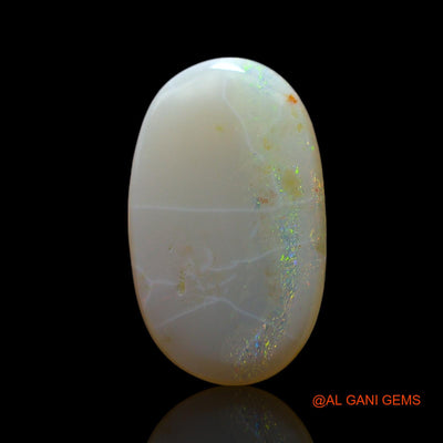 3.00 Cts Unheated Australian Fire Opal Loose Gemstone Oval Cabochon Natural 14x9x3 mm AF-154