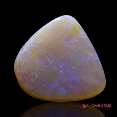 5.00 Cts Natural Australian Fire Opal Fancy Cabochon Loose Gemstone For Jewelry 13x12x5 mm AF-156