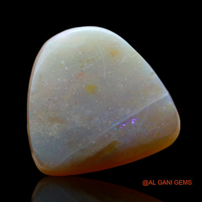 5.00 Cts Natural Australian Fire Opal Fancy Cabochon Loose Gemstone For Jewelry 13x12x5 mm AF-156