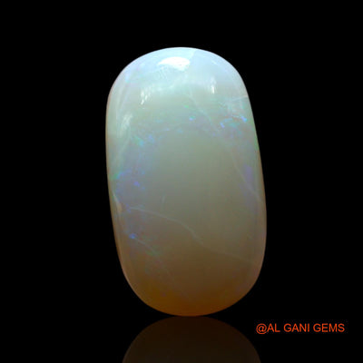 Natural Untreated Fire Opal Loose Gemstone Oval Cabochon From Australia 3.00 Cts 15x8x4 mm AF-160