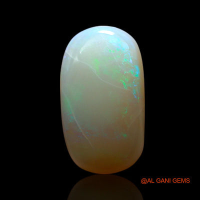 Natural Untreated Fire Opal Loose Gemstone Oval Cabochon From Australia 3.00 Cts 15x8x4 mm AF-160