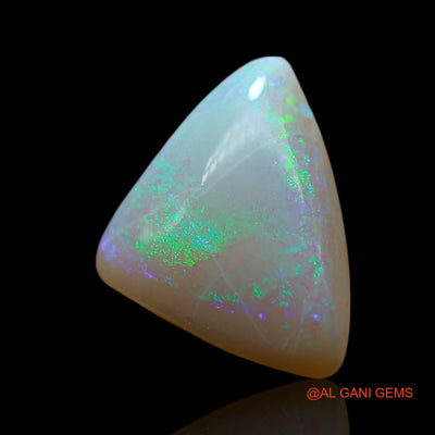 3.00 Cts Unheated Australian Fire Opal Loose Gemstone Trillion Cabochon Natural 13x10x5 mm AF-161