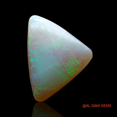 3.00 Cts Unheated Australian Fire Opal Loose Gemstone Trillion Cabochon Natural 13x10x5 mm AF-161