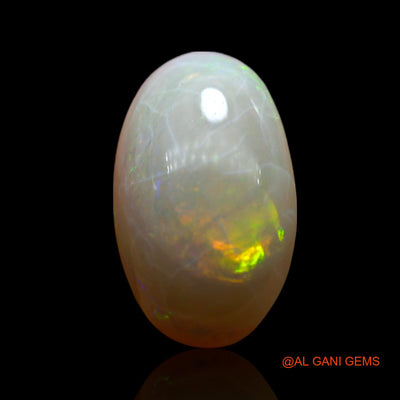4.00 Cts Natural Australian Fire Opal Loose Gemstone Oval Cabochon 14x8x6 mm AF-164