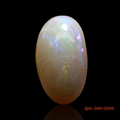 4.00 Cts Natural Australian Fire Opal Loose Gemstone Oval Cabochon 14x8x6 mm AF-164