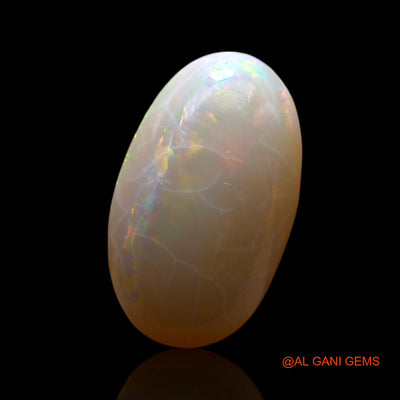 4.00 Cts Natural Australian Fire Opal Loose Gemstone Oval Cabochon 14x8x6 mm AF-164